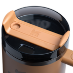 Splash-Resistant FlowState The Quencher H2.0 Flowstate Tumbler  | Stanley Create D332L - Double-Wall Vacuum Insulated Travel Tumbler with Straw Detail
