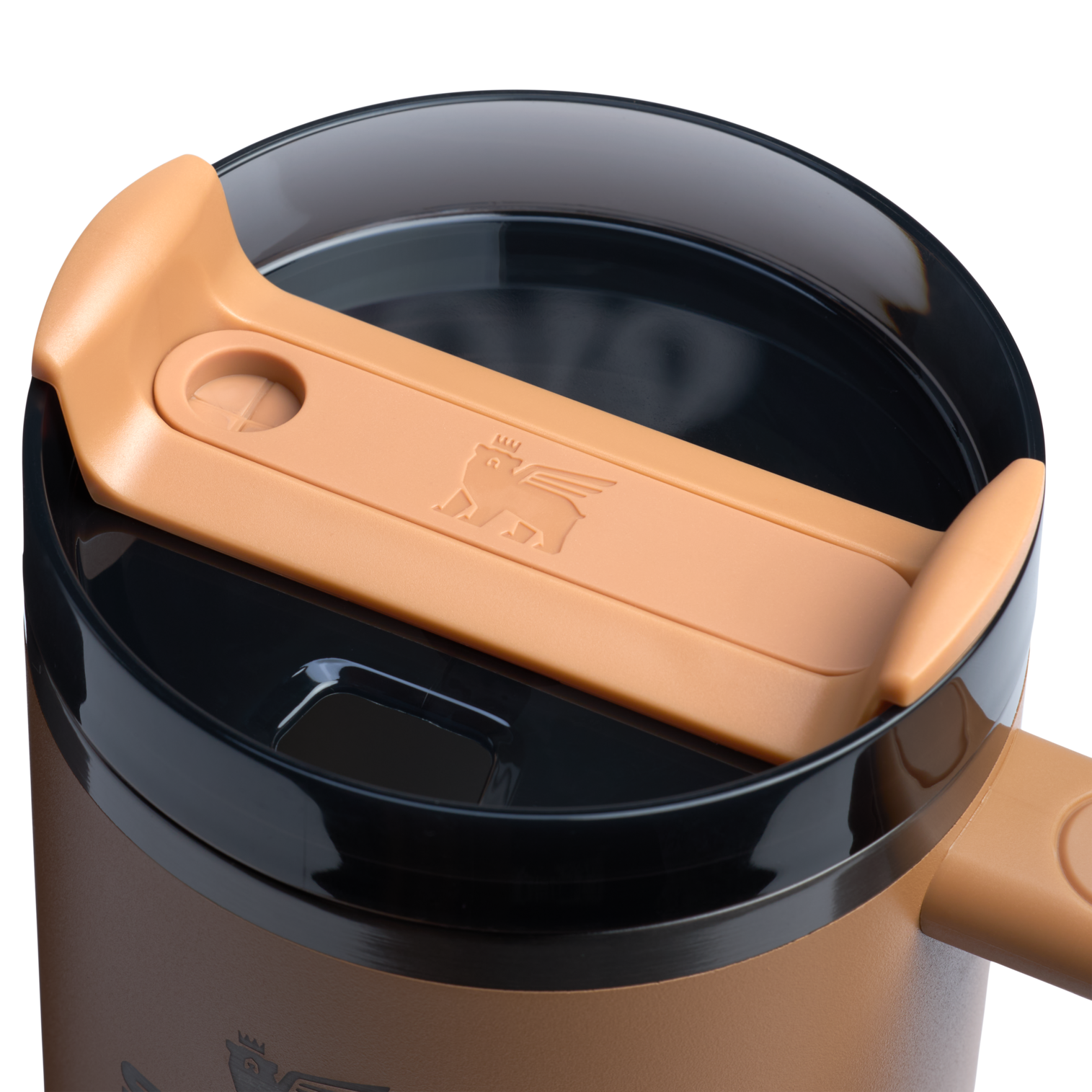 Splash-Resistant FlowState The Quencher H2.0 Flowstate Tumbler  | Stanley Create D332L - Double-Wall Vacuum Insulated Travel Tumbler with Straw Detail
