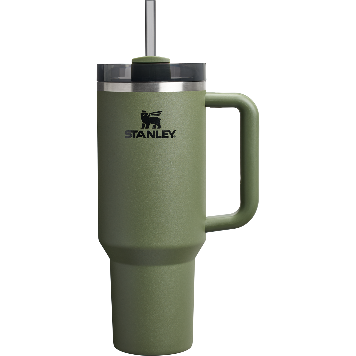 Insulated Travel The Quencher H2.0 Flowstate Tumbler D050X - Premium Stainless Steel Straw Cup for All-Day Hydration - Dried Pine
