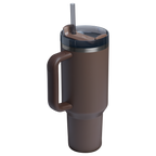 Splash-Resistant FlowState The Quencher H2.0 Flowstate Tumbler  | Stanley Create D332L - Double-Wall Vacuum Insulated Travel Tumbler with Straw Detail