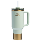 Splash-Resistant FlowState The Quencher H2.0 Flowstate Tumbler  | Stanley Create D332L - Double-Wall Vacuum Insulated Travel Tumbler with Straw Detail