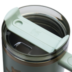 Insulated Travel The Quencher H2.0 Flowstate Tumbler D050X - Premium Stainless Steel Straw Cup for All-Day Hydration Detail