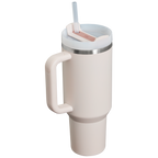 Splash-Resistant FlowState The Quencher H2.0 Flowstate Tumbler  | Stanley Create D332L - Double-Wall Vacuum Insulated Travel Tumbler with Straw Detail