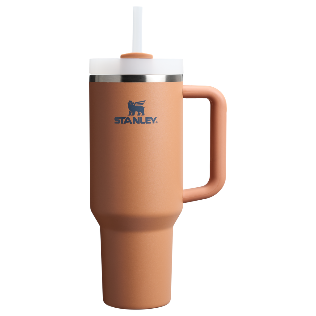 Insulated Travel The Quencher H2.0 Flowstate Tumbler D050X - Premium Stainless Steel Straw Cup for All-Day Hydration - Toast