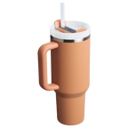 Splash-Resistant FlowState The Quencher H2.0 Flowstate Tumbler  | Stanley Create D332L - Double-Wall Vacuum Insulated Travel Tumbler with Straw Detail