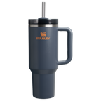 Splash-Resistant FlowState The Quencher H2.0 Flowstate Tumbler  | Stanley Create D332L - Double-Wall Vacuum Insulated Travel Tumbler with Straw - Twilight