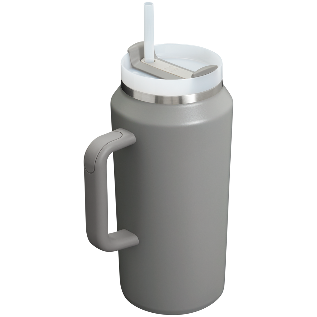 Splash-Resistant FlowState The Quencher H2.0 Flowstate Tumbler D365U - Double-Wall Vacuum Insulated Travel Tumbler with Straw Detail