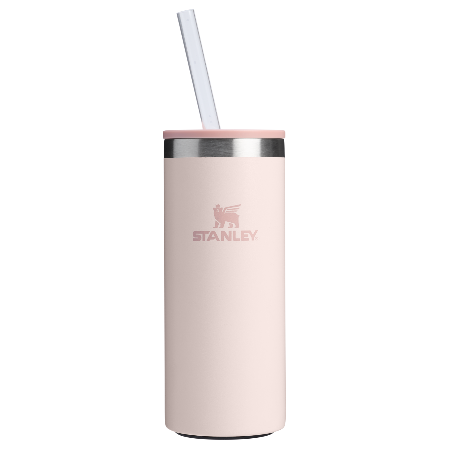 Heavy-Duty Tote The Everyday Slim Can Cooler Cup | Stanley Create D300G - Leak-Proof Insulated Mini Cooler Bag for Lunch - Rose Quartz