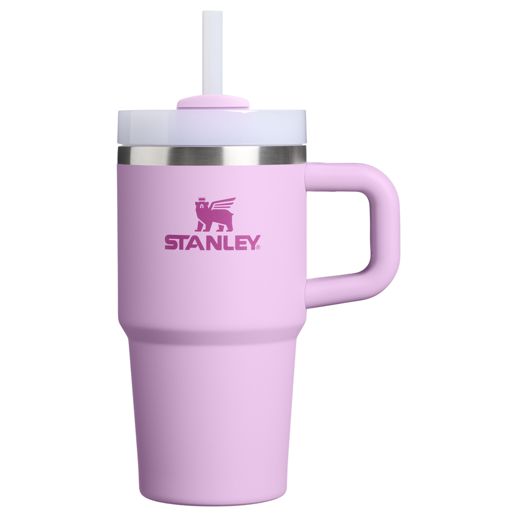 Large Capacity The Quencher H2.O Flowstate Tumbler | Stanley Create D274S - Premium Stainless Steel Straw Cup for All-Day Hydration - Soft Orchid