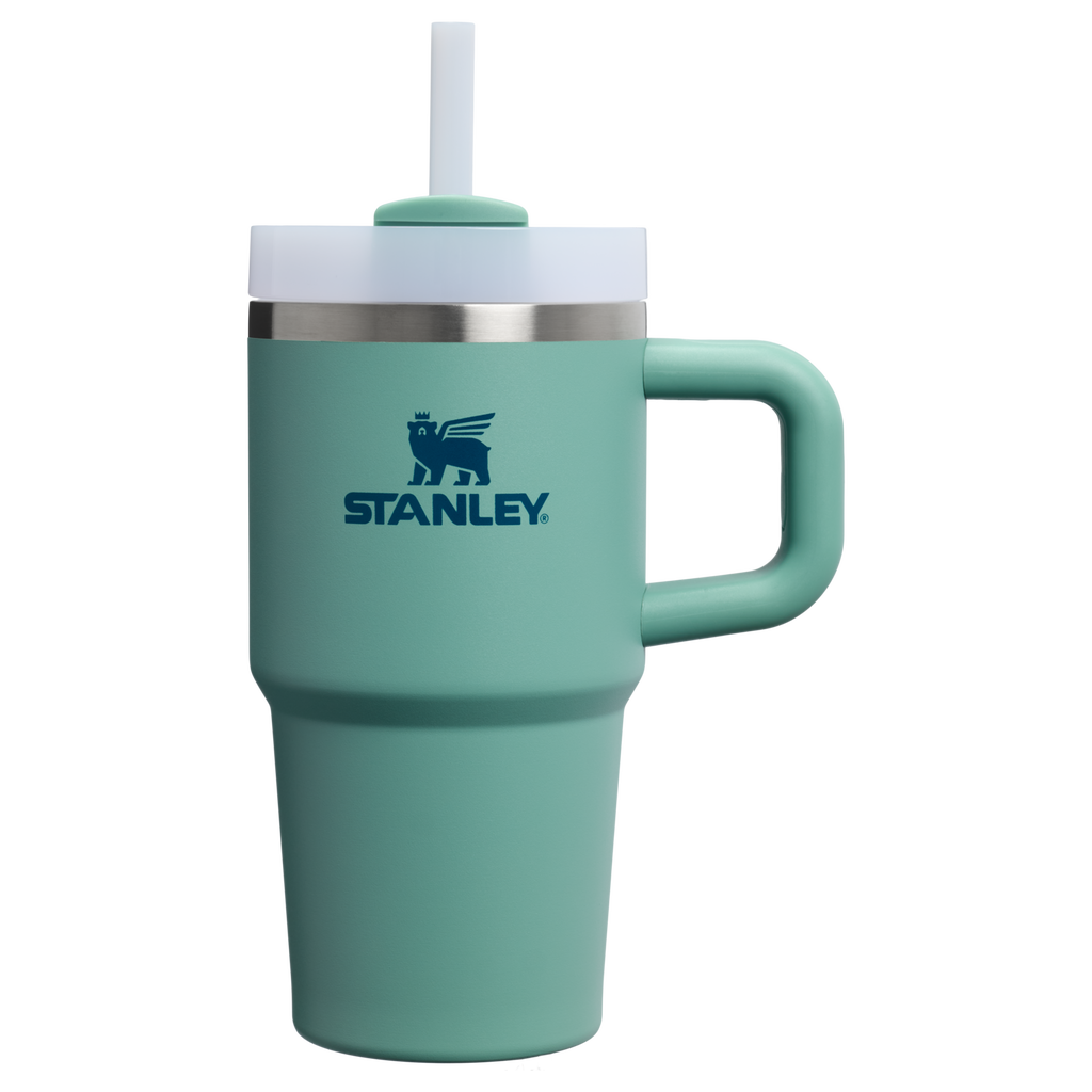 Large Capacity The Quencher H2.O Flowstate Tumbler | Stanley Create D274S - Premium Stainless Steel Straw Cup for All-Day Hydration - Spring Green