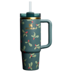 Insulated Travel The Cheers & Cheer Quencher H2.0 Flowstate Tumbler D188Q - Double-Wall Vacuum Insulated Travel Tumbler with Straw Detail