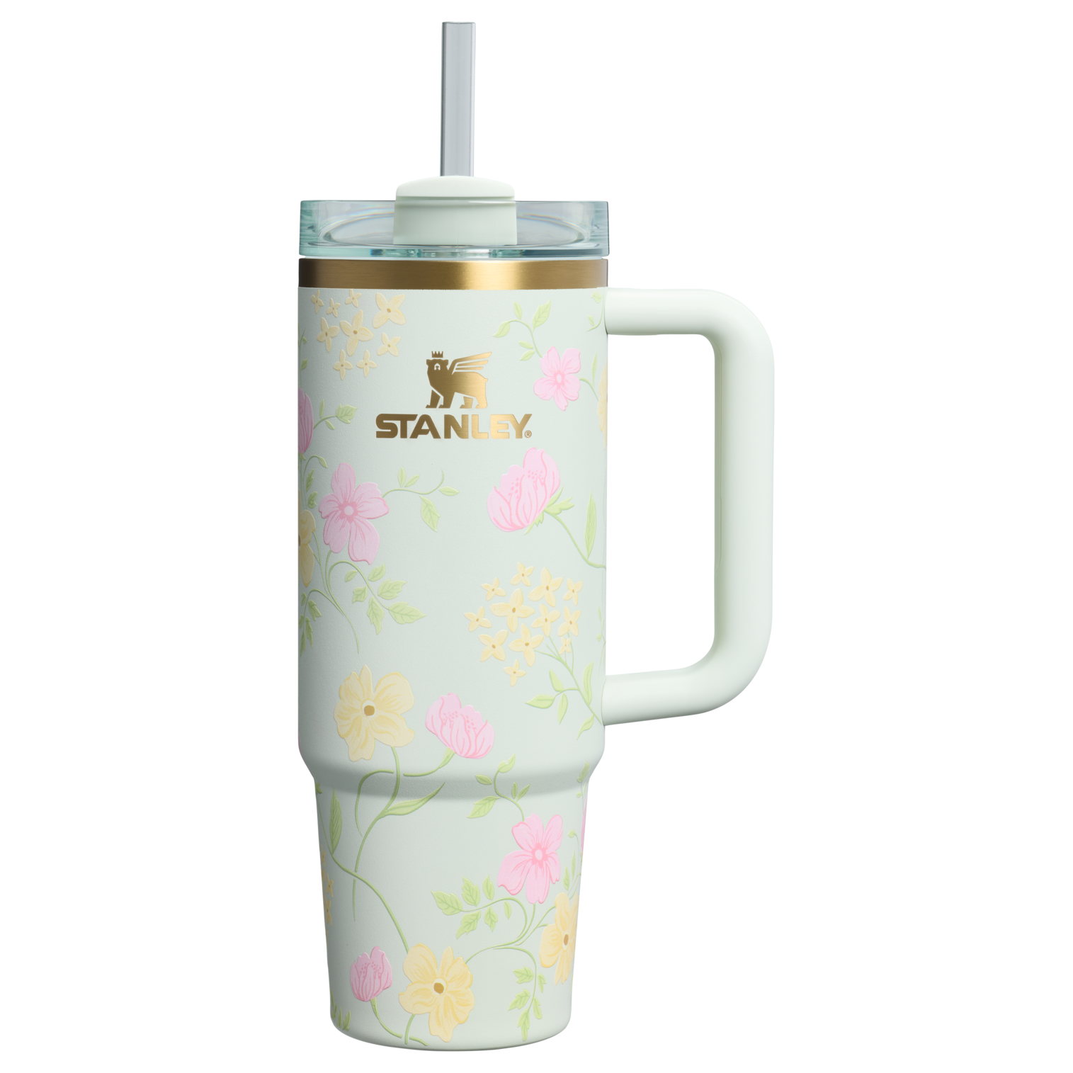 Car-Cup Friendly The Easter Quencher H2.0 Flowstate Tumbler D257F - FlowState 3-Position Lid Insulated Travel Mug - Spring Blossoms