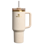 Insulated Travel The Cheers & Cheer Quencher H2.0 Flowstate Tumbler D188Q - Double-Wall Vacuum Insulated Travel Tumbler with Straw - Birch Woodgrain