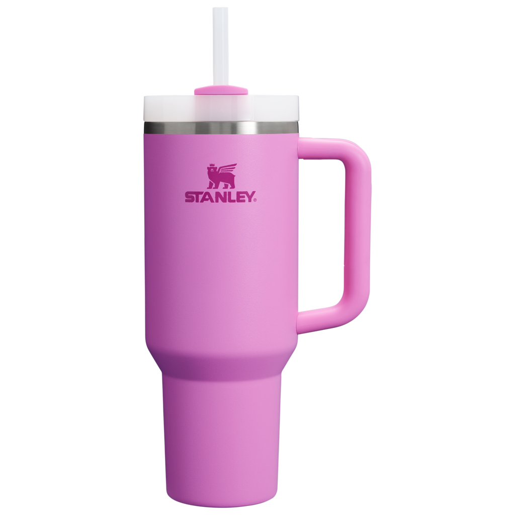 Insulated Travel The Quencher H2.0 Flowstate Tumbler D050X - Premium Stainless Steel Straw Cup for All-Day Hydration - Peony