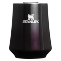 Elegant Stemless The Halloween Reserve Wine Tumbler D161M - Shatterproof Flavor-Preserving Cocktail Tumbler with Lid - Purple Night Shine