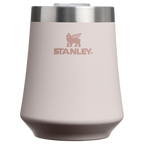 Elegant Stemless The Reserve Wine Tumbler | Stanley Create D302P - Elegant Stemless Vacuum Insulated Wine Tumbler - Rose Quartz