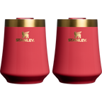 Premium Matte The Cheers & Cheer Reserve Wine Tumbler | 2-pack D190T - Elegant Stemless Vacuum Insulated Wine Tumbler Detail