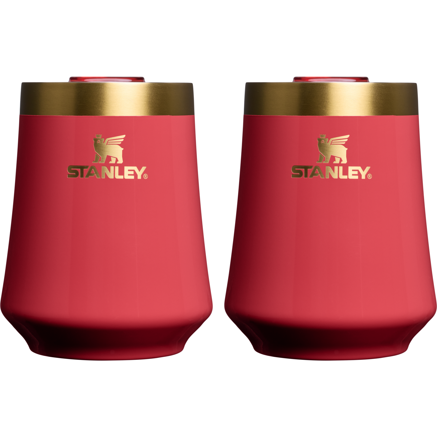 Premium Matte The Cheers & Cheer Reserve Wine Tumbler | 2-pack D190T - Elegant Stemless Vacuum Insulated Wine Tumbler Detail