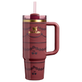 Splash-Resistant FlowState The Valentine’s Day Quencher H2.0 Flowstate Tumbler D232U - Premium Stainless Steel Straw Cup for All-Day Hydration - Red Velvet Cake